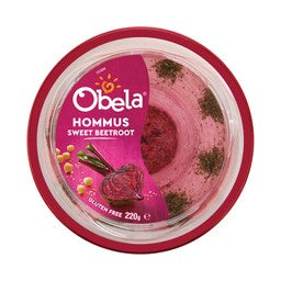 Obela Hommus Sweet Beetroot 220g