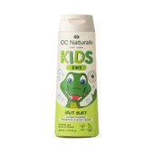 OC Naturals Kids 3 In 1 Shampoo & Body Wash Fruit Blast 400ml