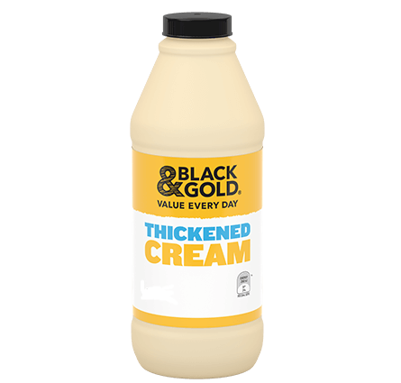 Black & Gold Thickened Cream 300ml