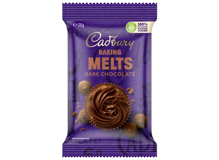 Cadbury Baking Dark Chocolate Melts 225g