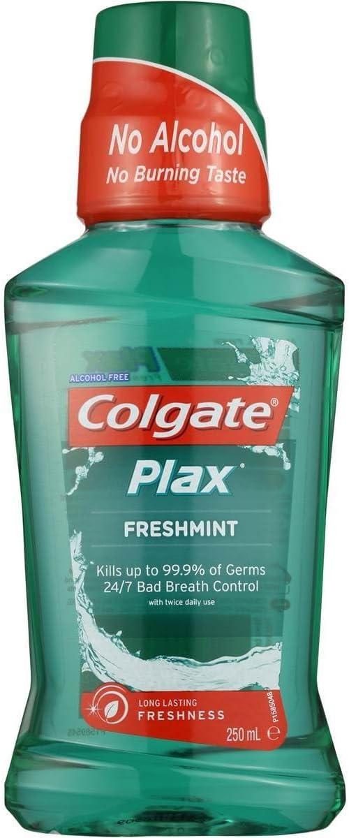 Colgate Plax Mouthwash Alcohol Free Freshmint 250ml