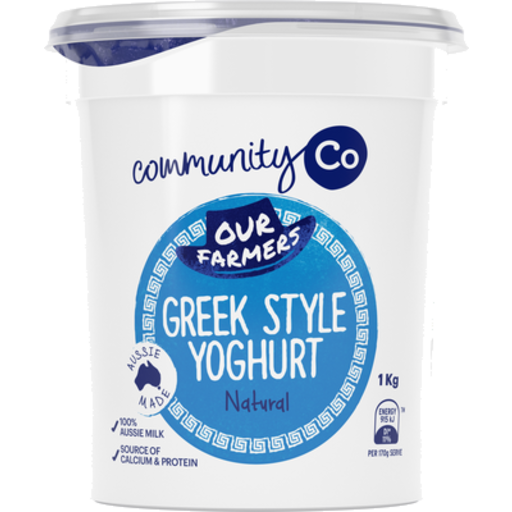 Community Co Greek Style Yogurt 1kg