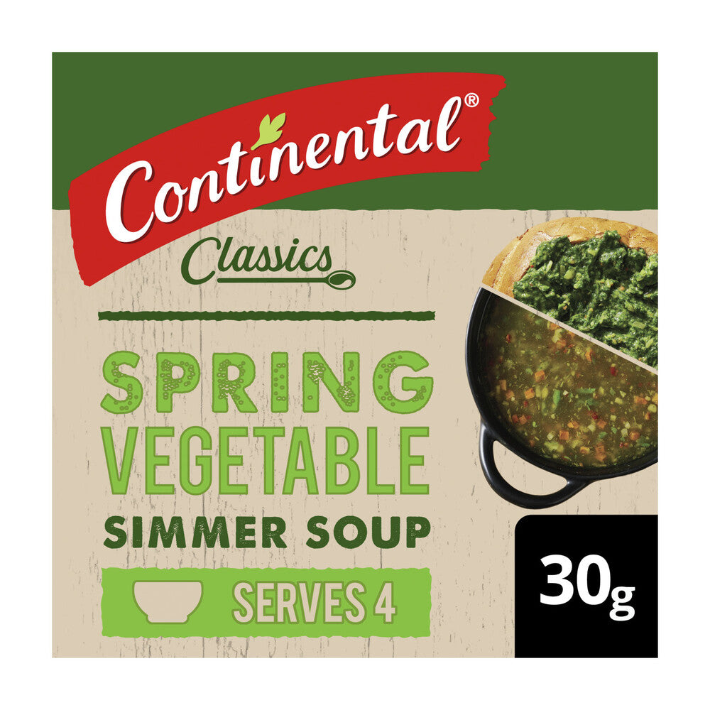 Continental Spring Vegetable Soup 30g