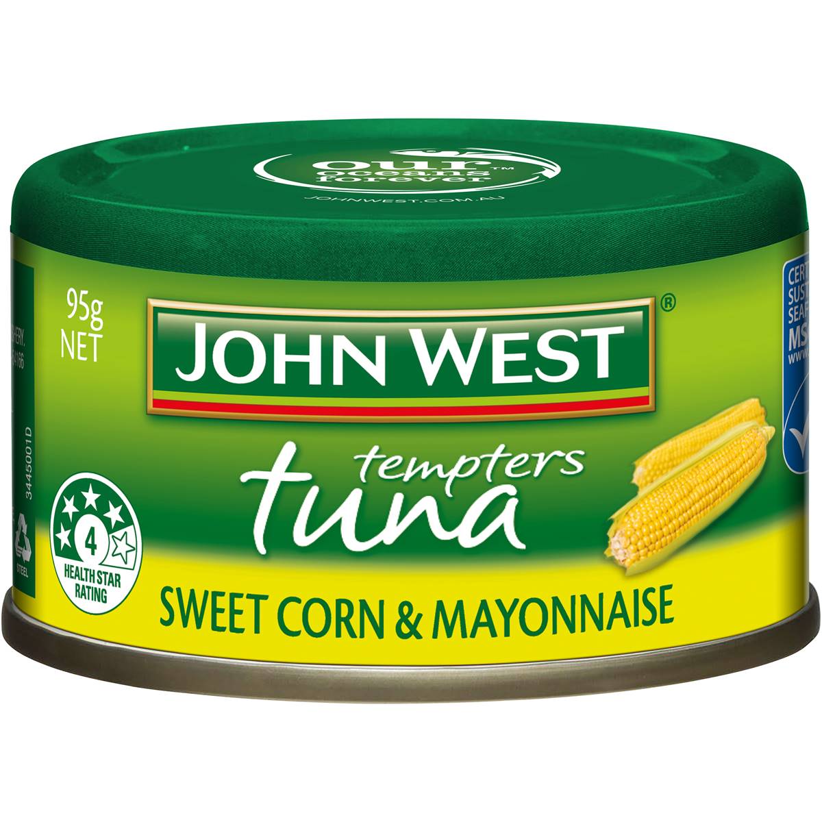 John West Tempters Corn & Mayonnaise Tuna 95g