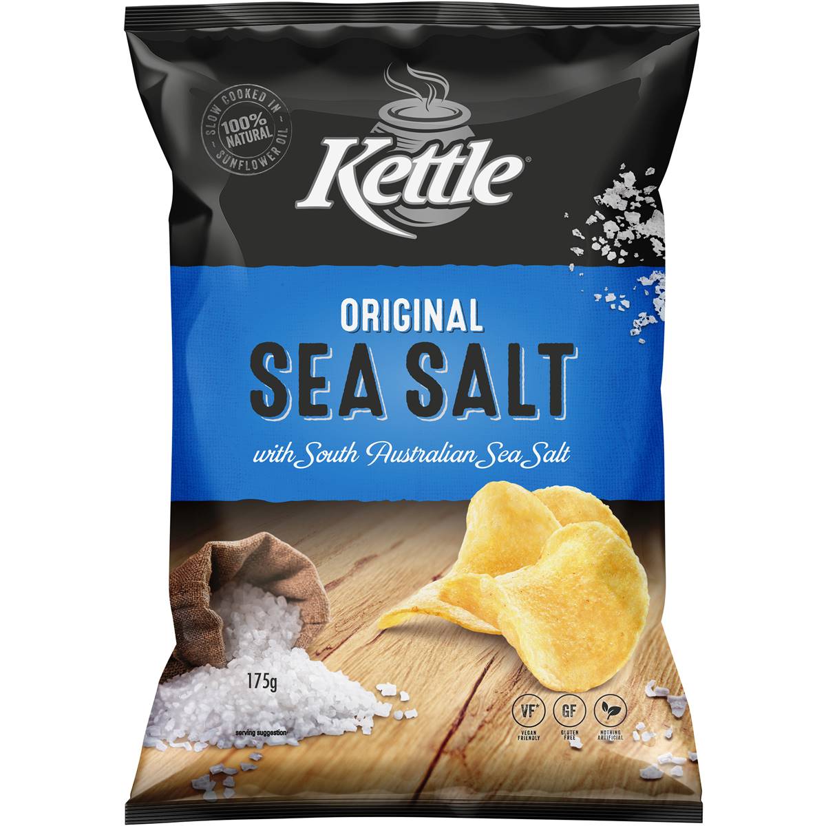 Kettle Chips Original Sea Salt 165g