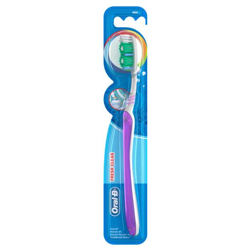 Oral B Fresh Clean Toothbrush Medium 1pk