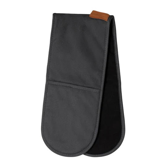 Selby Double Glove 17 x 82cm Charcoal & Black