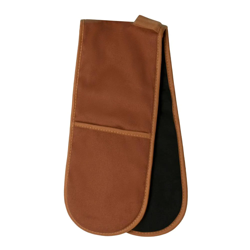 Selby Double Glove 17 x 82cm Ginger & Black