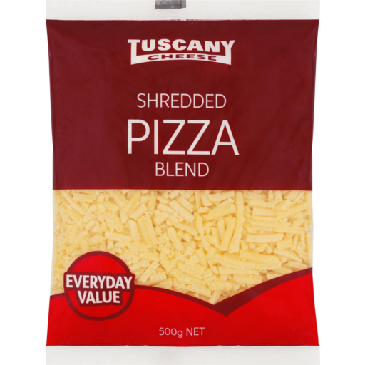 Tuscany Pizza Cheese Shredded 500g
