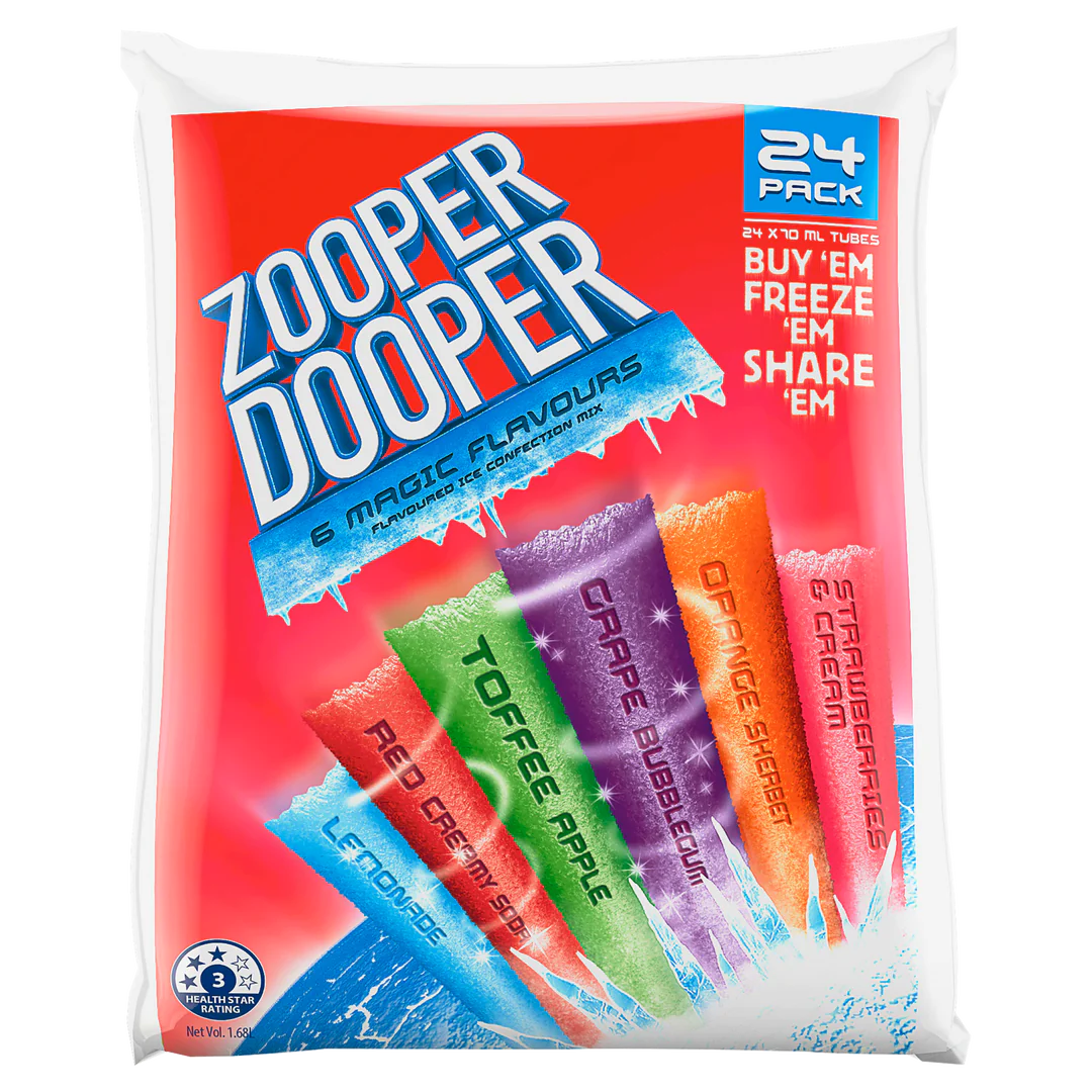 Zooper Dooper 6 Magic Flavours 70ml 24pk