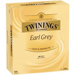 Twinings Tea Bags Earl Grey 100pk