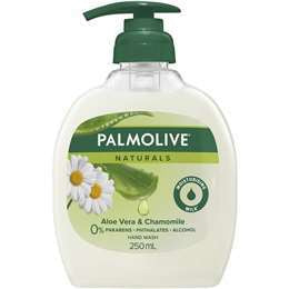 Palmolive Liquid Hand Wash Aloe Vera & Chamomile 250ml