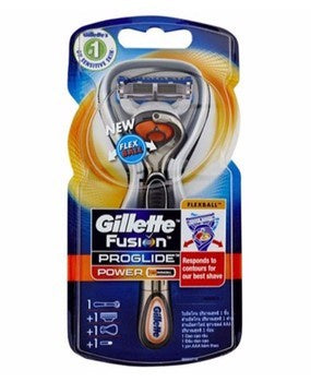 Gillette Fusion Proglide Flex Ball Silver Touch Razor Set