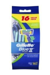 Gillette Blue II Disposable Razors 16pk