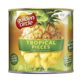 Golden Circle Tropical Pieces Pineapple in Juice 425g