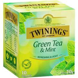 Twinings Tea Bags Green Tea & Mint 10pk