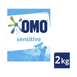 Omo Laundry Powder Front and Top Loader Sensitive 2kg