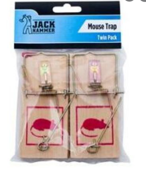 Jack Hammer Mouse Trap Twin Pack