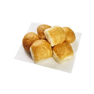 Sunshine Bakery Round White Bread Rolls 6pk (Preorder)