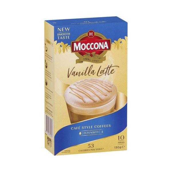 Moccona Vanilla Latte 137g 10pk