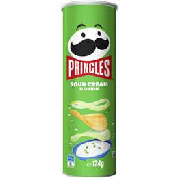 Pringles Chips Sour Cream & Onion 134g