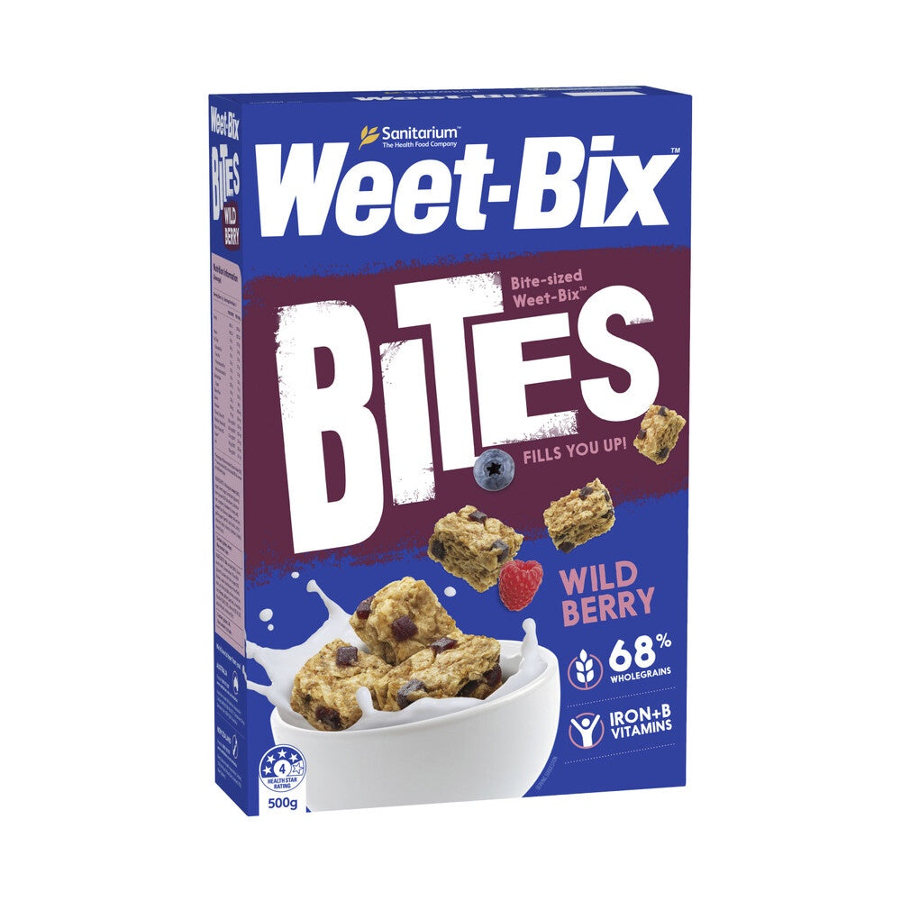 Sanitarium Weet-Bix Bites Wild Berry Cereal | 500g