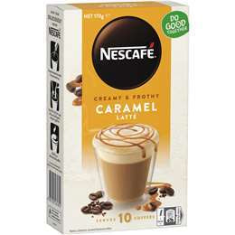 Nescafe Caramel Latte 170g 10pk