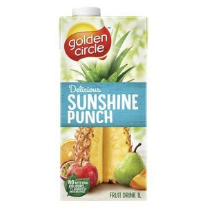 Golden Circle Sunshine Punch Fruit Drink 1L