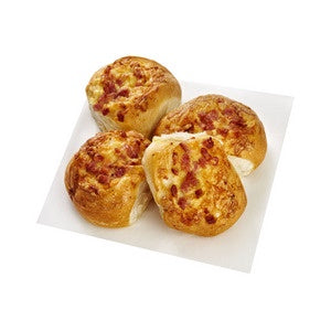 Sunshine Bakery Cheese & Bacon Buns 4pk (Preorder)