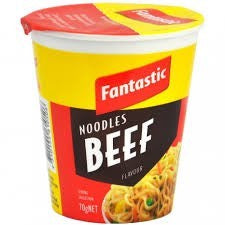 Fantastic Noodles Beef Flavour Cup 70g