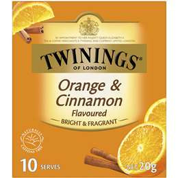 Twinings Tea Bags Orange & Cinnamon 10pk