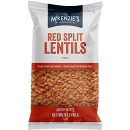 McKenzie's Split Red Lentils 375g