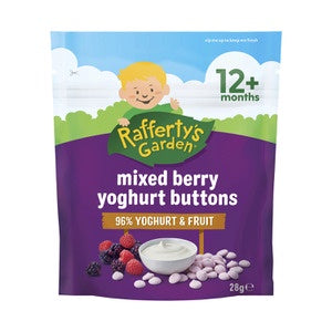 Rafferty's Garden Yoghurt Buttons Mixed Berry 28g