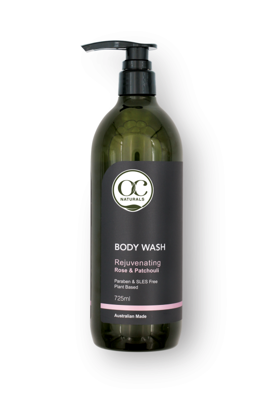 Organic Care Body Wash Rejuvenating Rose & Patchouli 725ml