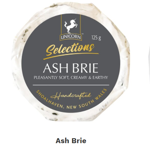 Unicorn Ash Brie 125g