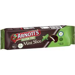 Arnott's Gluten Free Choc Mint Slice 141g