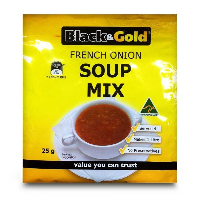 Black & Gold French Onion Soup Mix 50g