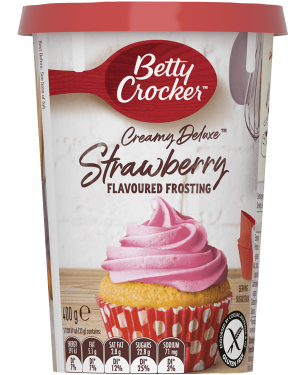 Betty Crocker Strawberry GF Frosting 400g