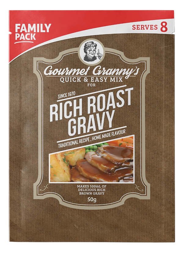 Gourmet Granny's Family Pack Rich Roast Gravy 50g