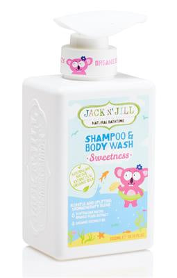 Jack N' Jill Shampoo & Body Wash 300ml Sweetness