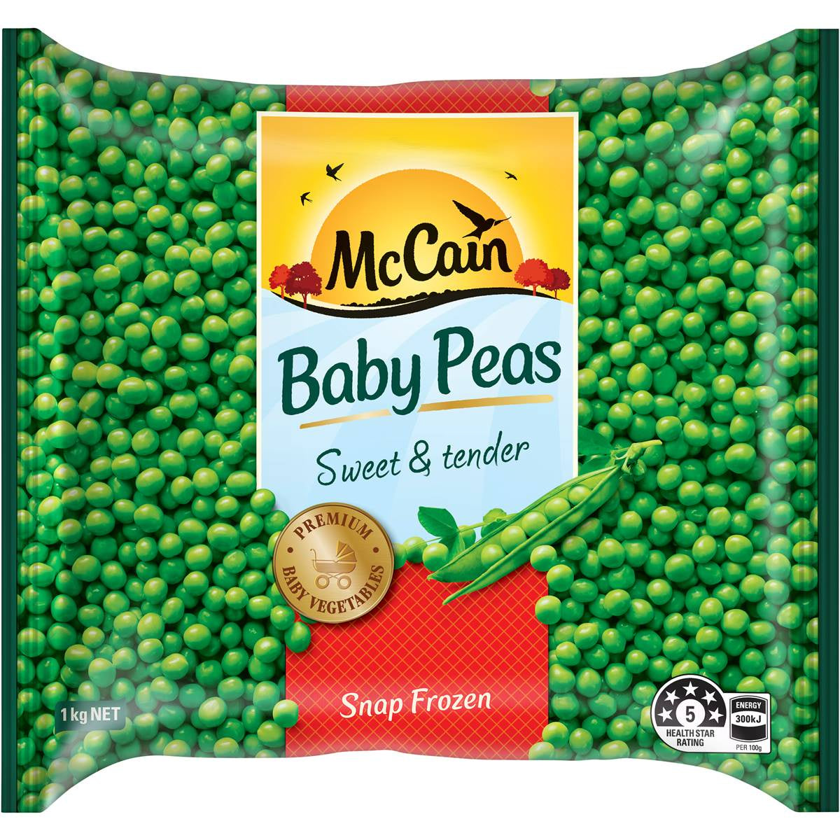McCain Peas Baby Premium 1kg