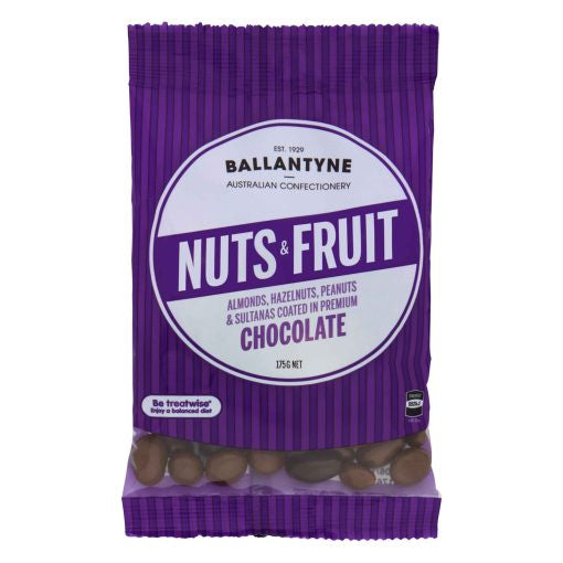 Ballantyne Milk Choc Nuts & Fruit 175g