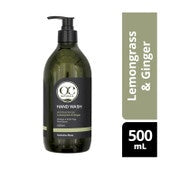 Organic Care Handwash Antibacterial Lemongrass & Ginger 400ml