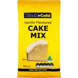 Black & Gold Vanilla Cake Mix 340g