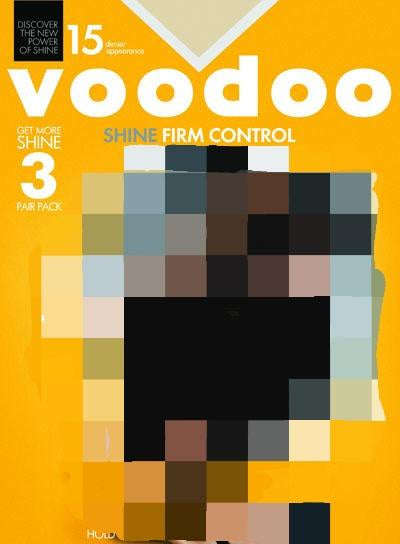 Voodoo Shine Firm Control Black Magic XTall 3pk