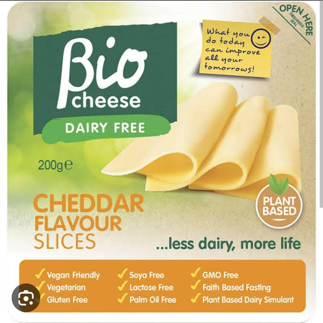 Bio Cheese Dairy Free Cheddar Slices 200g
