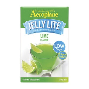 Aeroplane Lite Jelly Crystals Lime 2pk