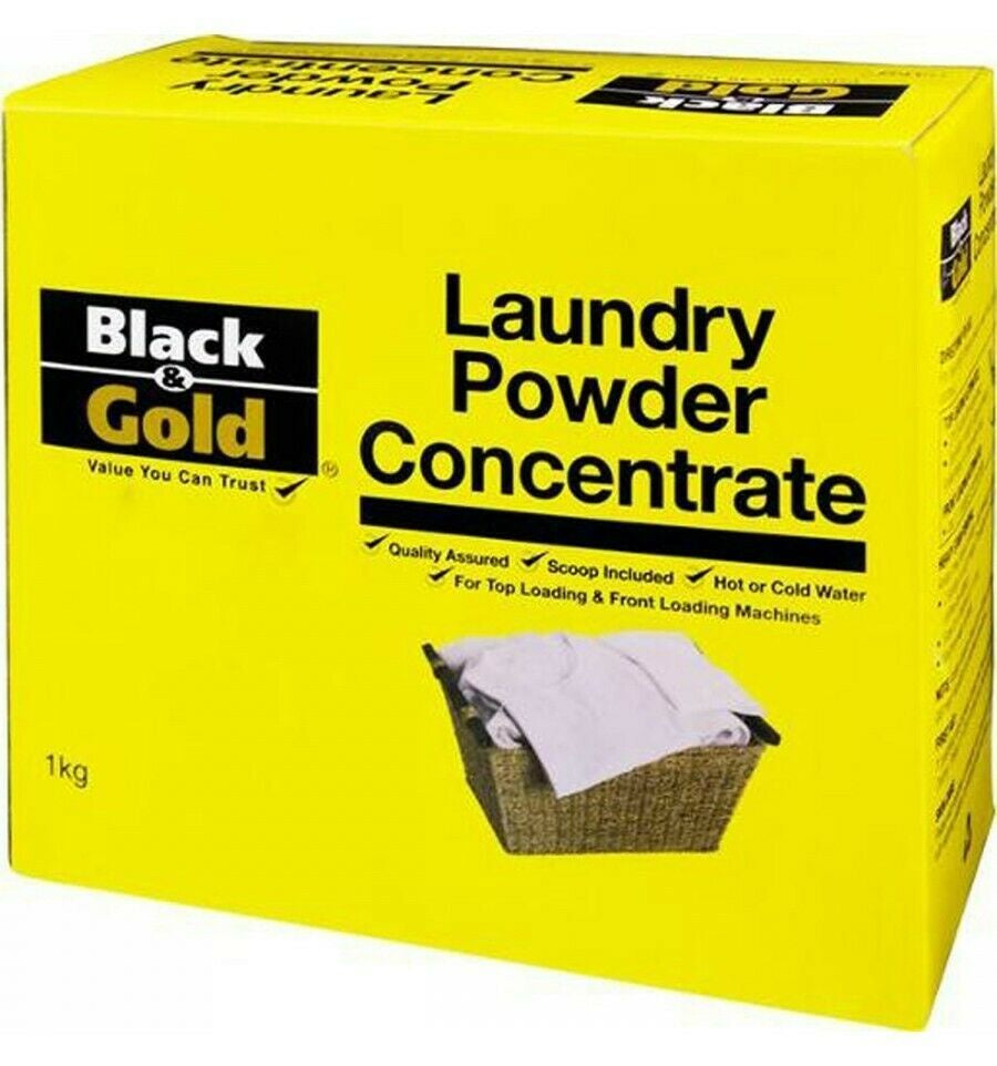 Black & Gold Laundry Powder 1kg