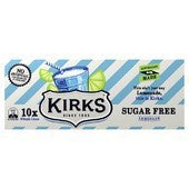 Kirks Lemonade Cans Sugar Free 375ml x 10pk