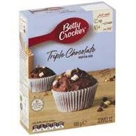 Betty Crocker Triple Chocolate Muffin Mix 500g